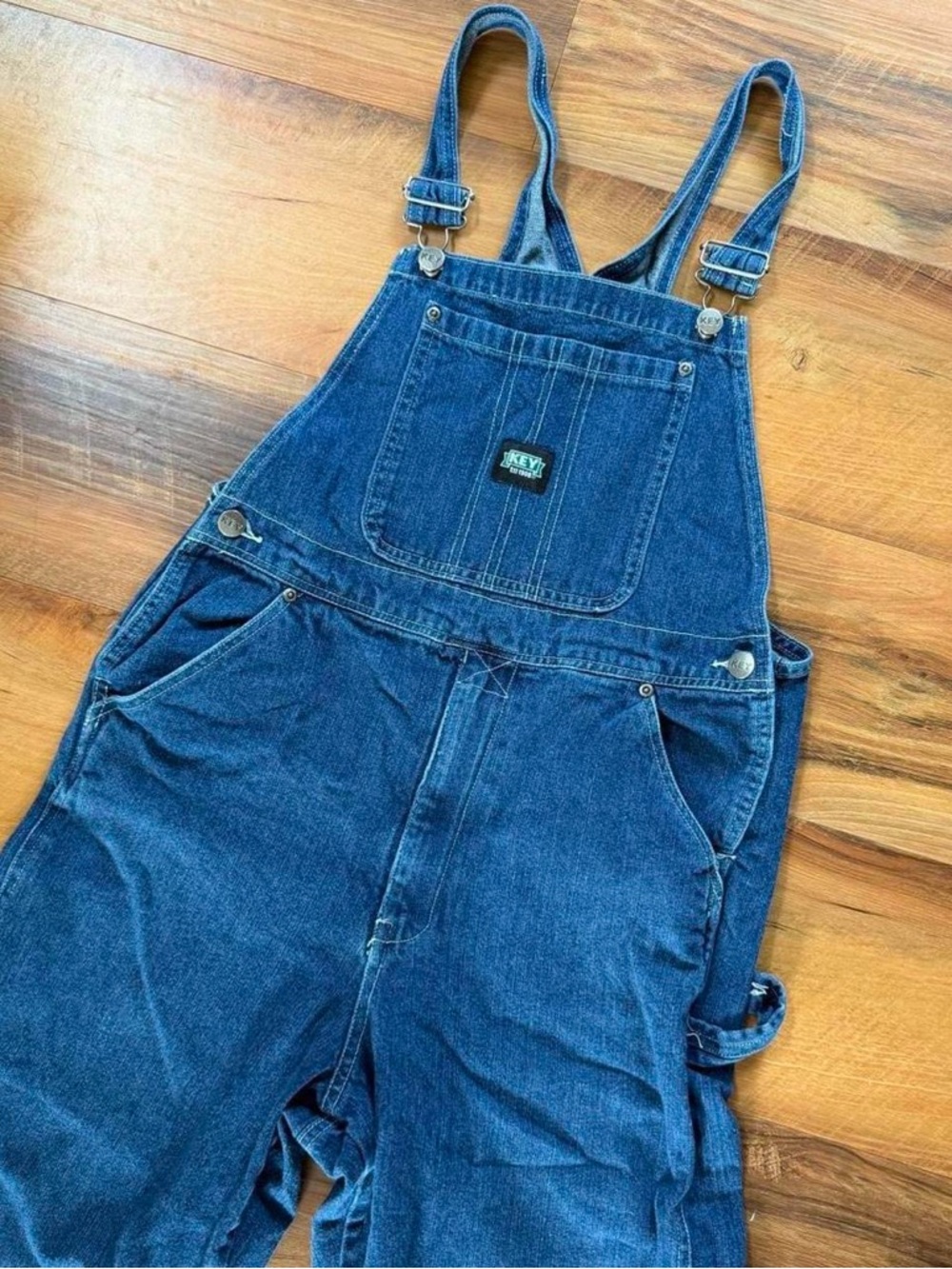 KEY Vintage Denim Overalls
